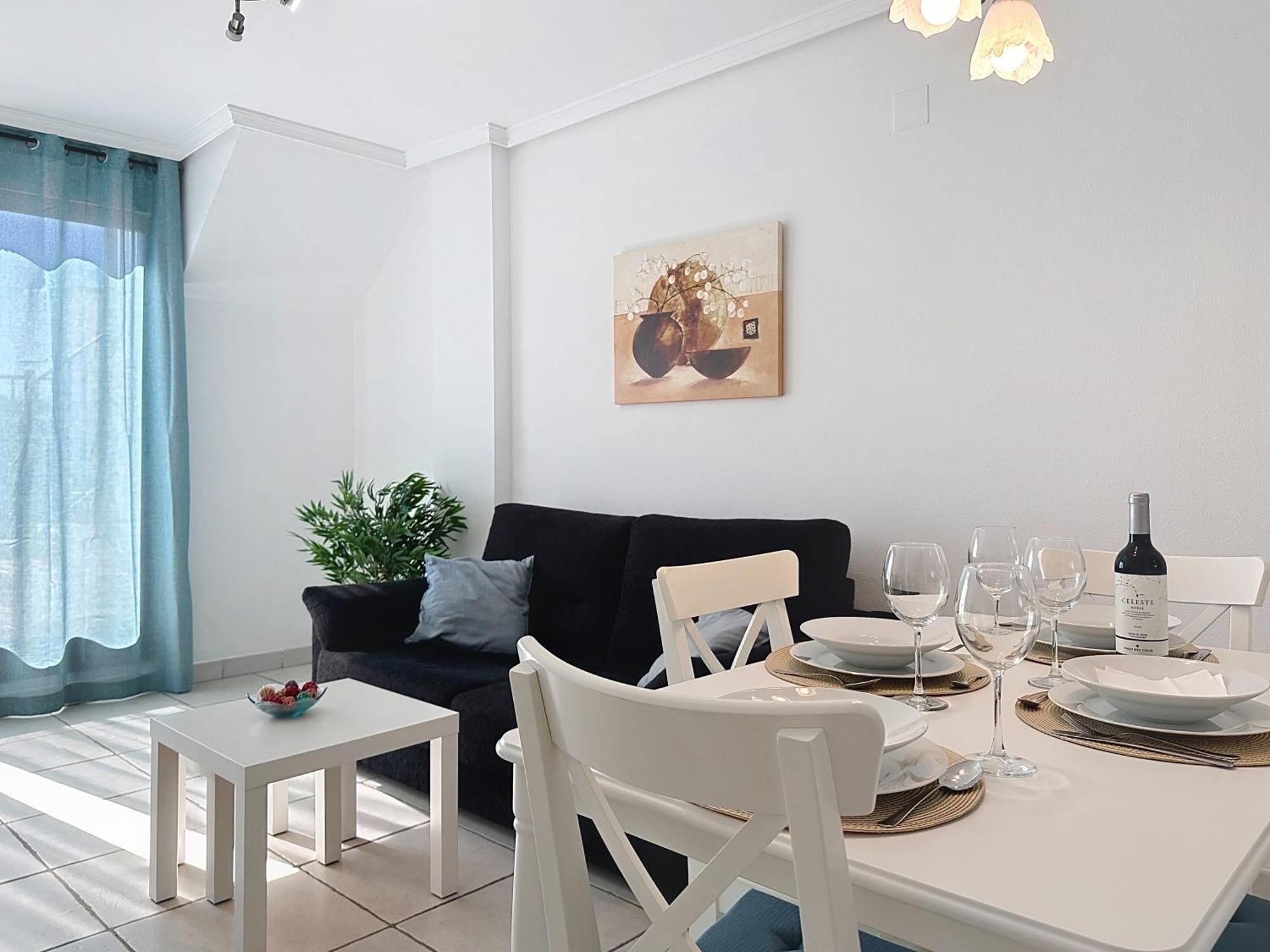 Vive Vera Rentals - Atico En 1º Linea Con Vistas Al Mar Luaran gambar